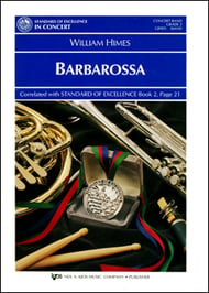 Barbarossa Concert Band sheet music cover Thumbnail